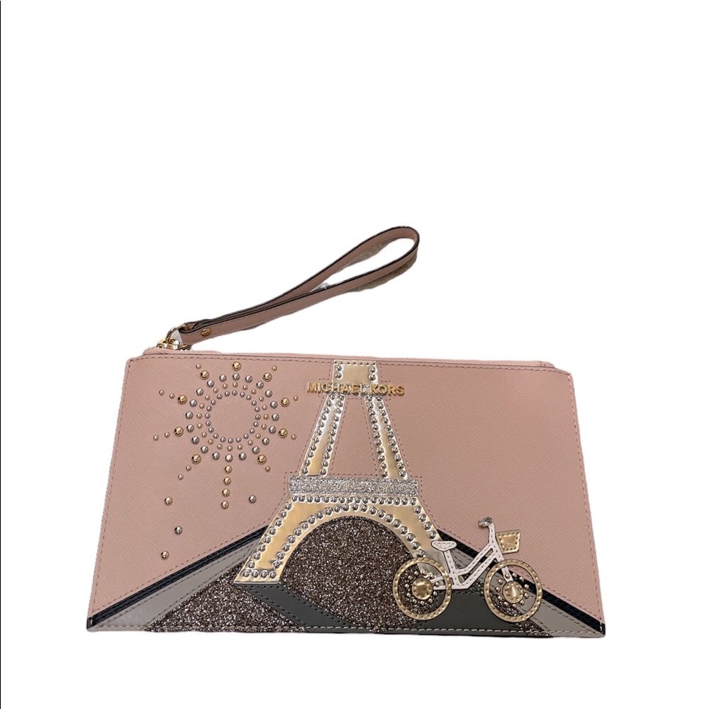 NWOT Michael Kors limited edition Paris wristlet
